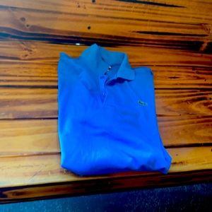 Lacoste blue polo large